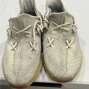 Yeezy Sneakers in Cream and Gray